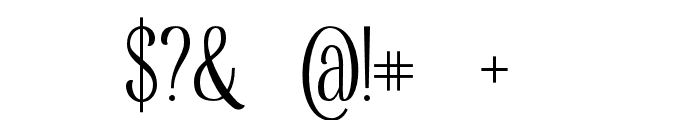 London Serif Font Regular Font OTHER CHARS