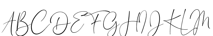 London Signature Font UPPERCASE