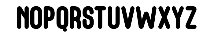 Lonebold Round Font UPPERCASE