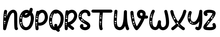 Lonely Girl Love Font UPPERCASE