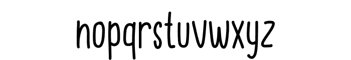 Long December Regular Font LOWERCASE