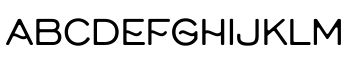 Long Wave Font Font LOWERCASE