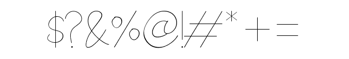 LongPathway-Regular Font OTHER CHARS