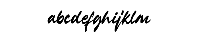 Longbeach-Regular Font LOWERCASE