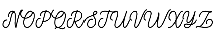 Longkaly Font UPPERCASE