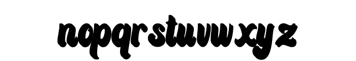 Longline-Extrude Font LOWERCASE