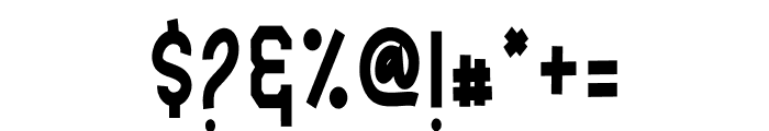 Longline Font OTHER CHARS