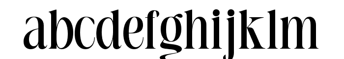 Longsile-Regular Font LOWERCASE