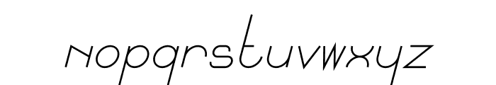 Longuer Bold Italic Font LOWERCASE