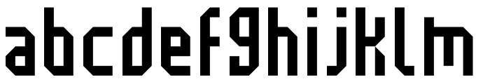 Longy Regular Font LOWERCASE