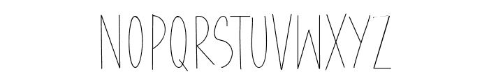 Lonsome Town Font LOWERCASE