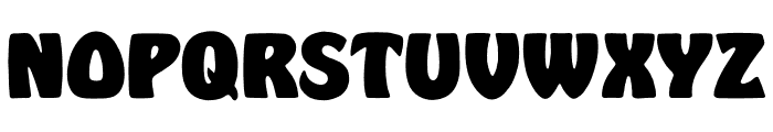 Loofa Bold Font UPPERCASE
