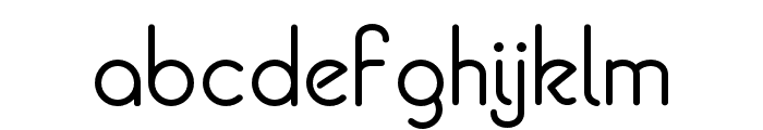 Looker ExtraLight Font LOWERCASE