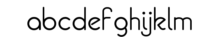 Looker Thin Font LOWERCASE