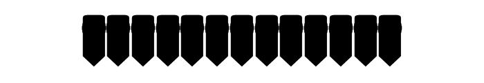 Looking Sharp CF Font LOWERCASE