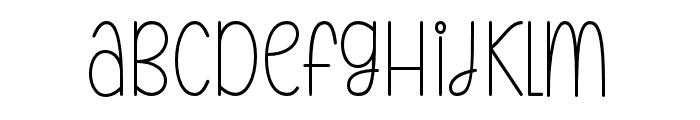 Loopi ANK Font LOWERCASE