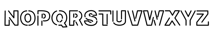 Loopline Font UPPERCASE