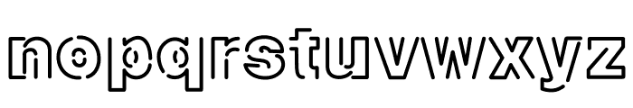 Loopline Font LOWERCASE