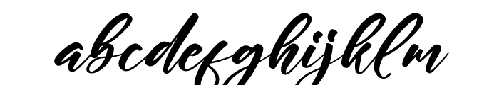 Lophetan Glokity Italic Font LOWERCASE