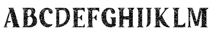 Lord Grunge Font UPPERCASE