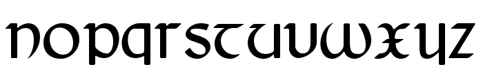 LordStory-Regular Font LOWERCASE