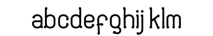 Lordigart Thin Font LOWERCASE