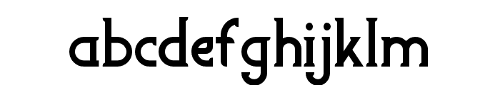 Lordo Display Regular Font LOWERCASE