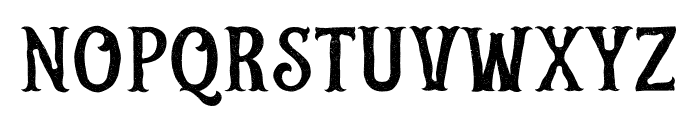 Lordshill Distressed Reguler Font LOWERCASE
