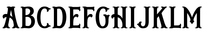 Lordshill Font UPPERCASE