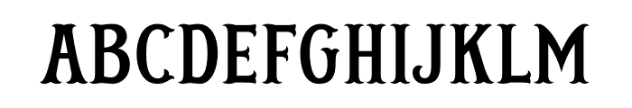 Lordshill Font LOWERCASE