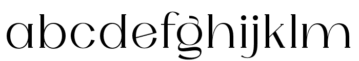 Loreda Regular Font LOWERCASE