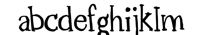 Lorem Serif Font LOWERCASE