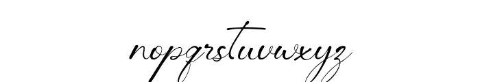 Lorenna Script Font LOWERCASE