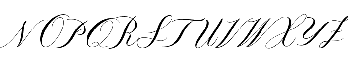 Lorrianascript Font UPPERCASE