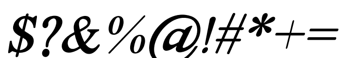Lost Castedral Italic Font OTHER CHARS