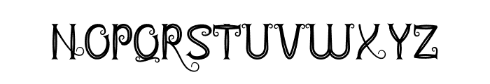 Lost Dragon Font LOWERCASE