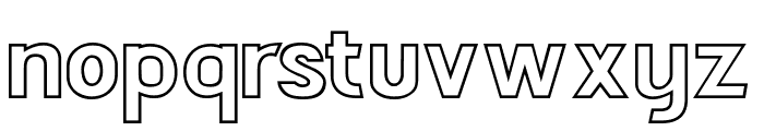 Lost Signal Medium Font LOWERCASE