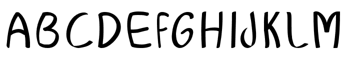 LostKey-Regular Font UPPERCASE