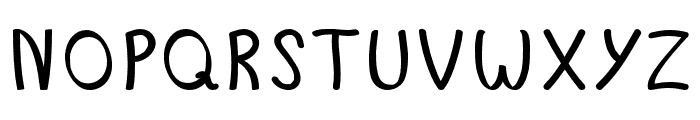 LostKey-Regular Font UPPERCASE