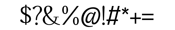 Lostya-Regular Font OTHER CHARS