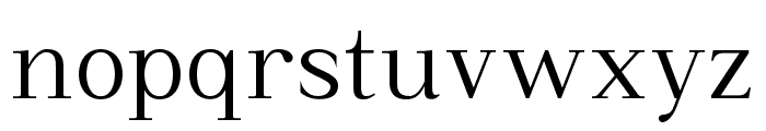 Lostya-Regular Font LOWERCASE