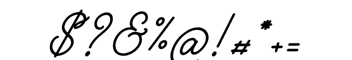 Lotialli Italic Font OTHER CHARS