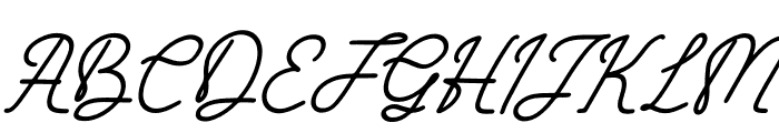 Lotialli Italic Font UPPERCASE