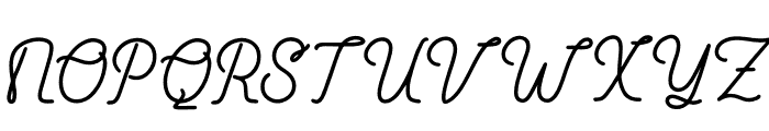 Lotialli Font UPPERCASE