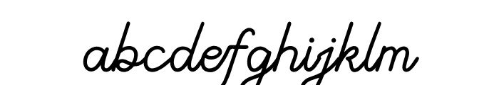 Lotialli Font LOWERCASE