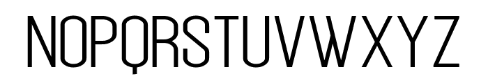 Lotspote Font LOWERCASE