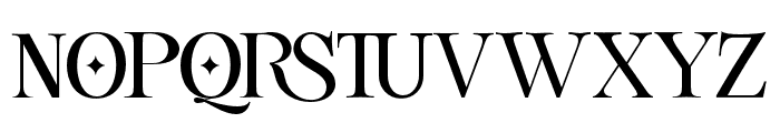 Louise Regular Font UPPERCASE