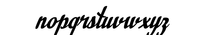 Louisiana Couture Font LOWERCASE