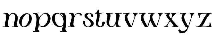 Louvenia-Regular Font LOWERCASE
