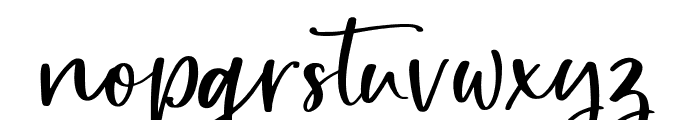 Love Betteria Script Font LOWERCASE